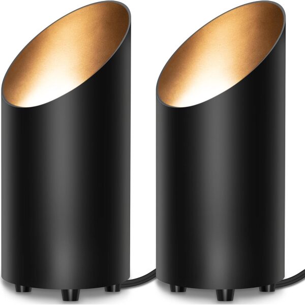 Indoor Floor Can Lights – Black