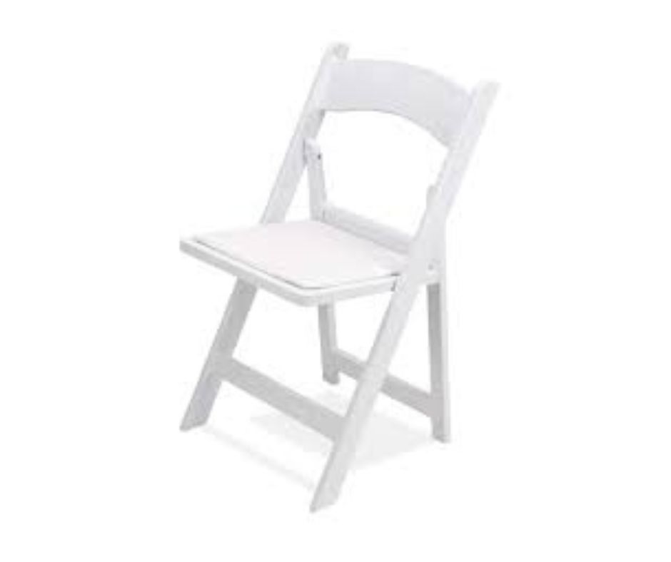 White Resin Folding Chair (Adult) White Resin Folding Chair (Adult)