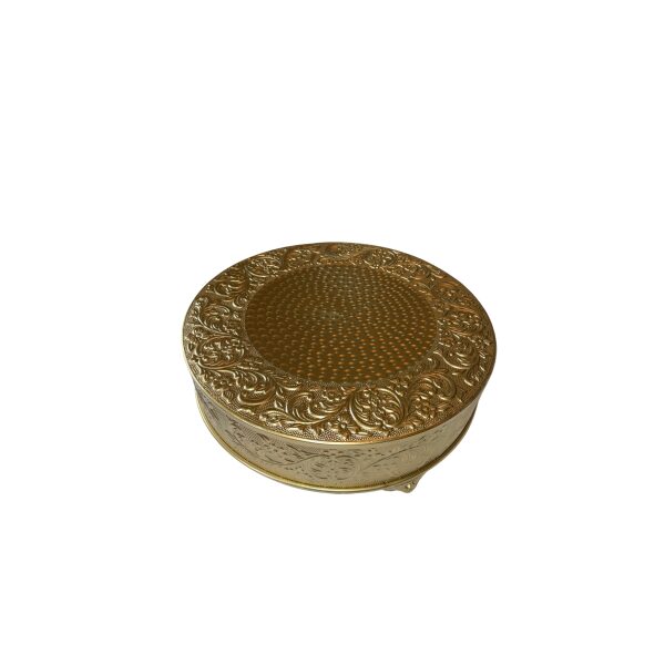 18″ Gold Cake Stand