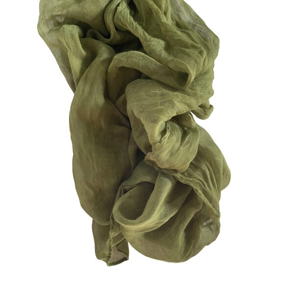 Grass Green Cheesecloth Table Runner